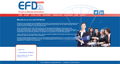 Desktop Screenshot of efdnoord.nl